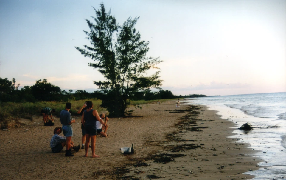 Australien 1998 - 97-darwin-beach-abschied