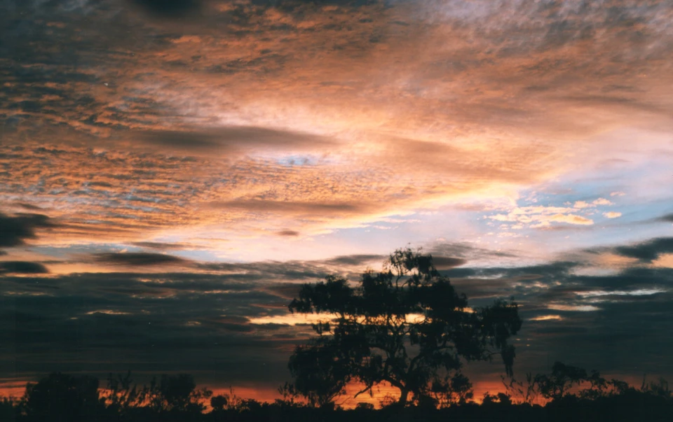 Australien 1998 - 67-abendrot