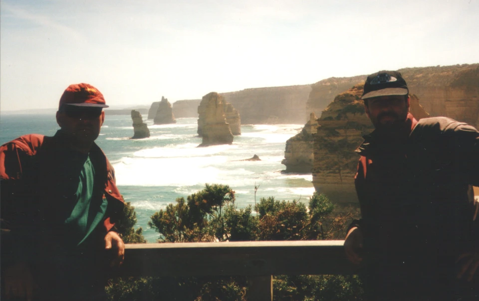 Australien 1998 - 13-norbi-und-deddy-vor-den-12-apostel