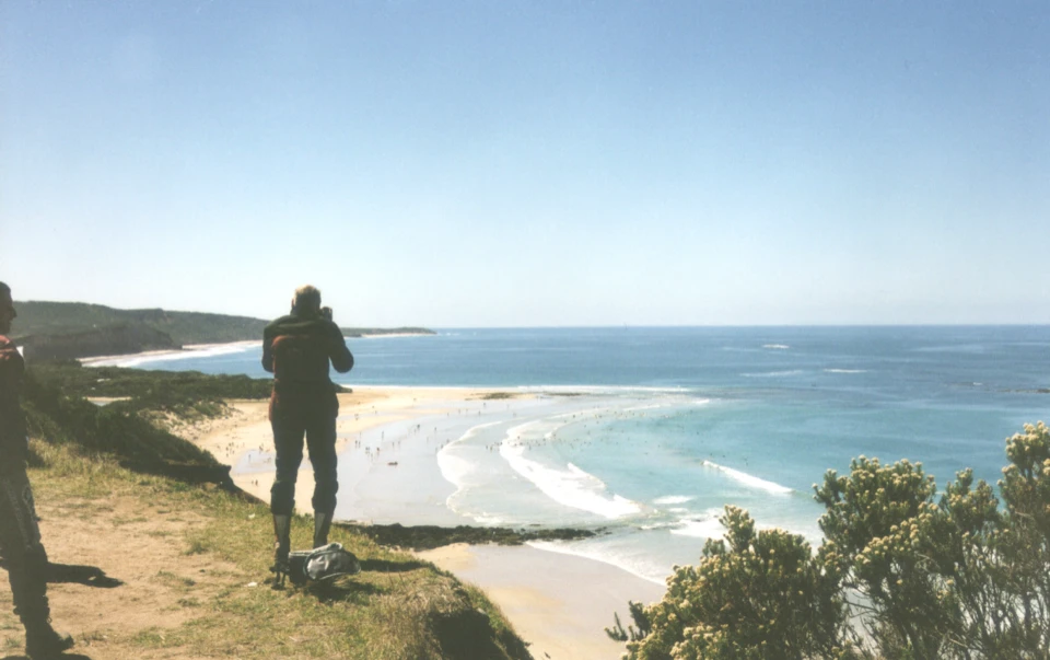 Australien 1998 - 03a-great-ocean-road-start